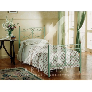 Σιδερένιο κρεβάτι μονό Art 3011-092