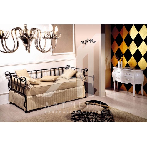 μεταλλικός καναπές κρεβάτι 3014-004
