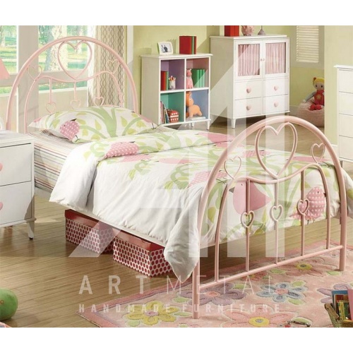 ημίδιπλο μεταλλικό κρεβάτι Art 3011-067