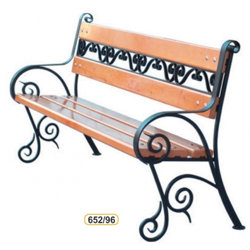 μεταλλικό παγκάκι 652/96