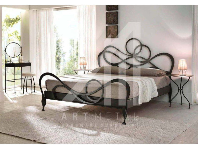 μεταλλικό κρεβάτι Art 3011-017