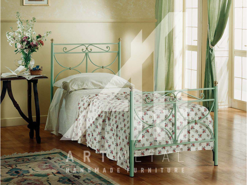 Σιδερένιο κρεβάτι μονό Art 3011-092